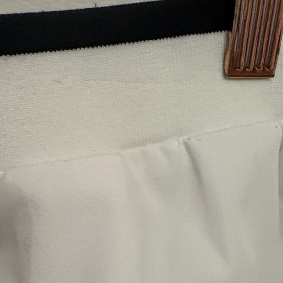 JW Anderson White Midi Skirt with Black Trim - Picture 6 of 7